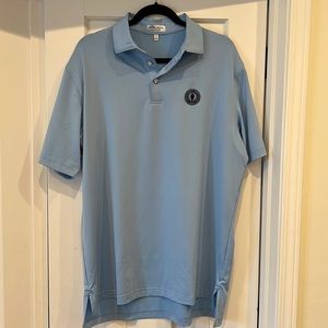 Men’s Peter Millar Summer Comfort Golf Polo Size Large